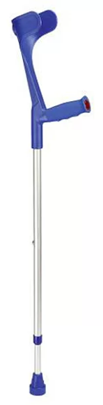 Милиця підлокітна «Klassiker Soft Anatomic» 220 DASK Ossenberg, синя (Німеччина)